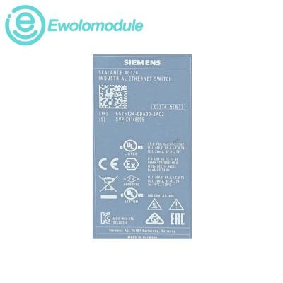 Bộ chuyển mạch Ethernet công nghiệp không quản lý Siemens 6GK5124-0BA00-2AC2 SCALANCE XC124